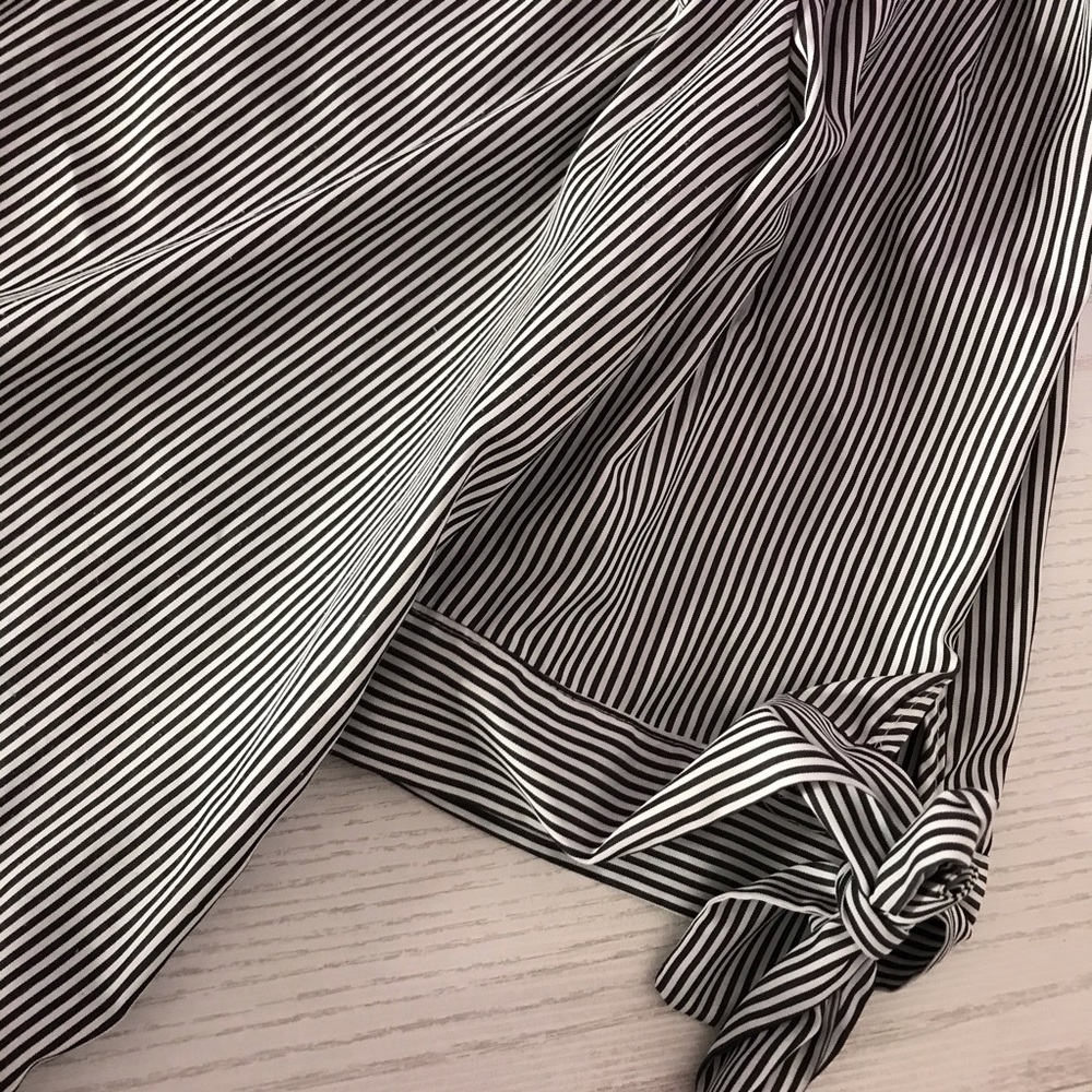 Striped Off Shoulder Top - Picture 2 of 6